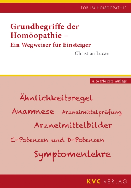 Grundbegriffe der Homöopathie