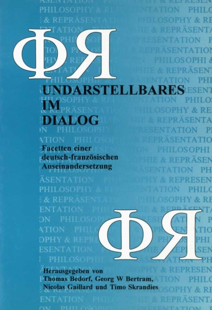 Undarstellbares im Dialog