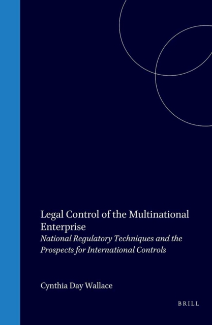 Legal Control of the Multinational Enterprise