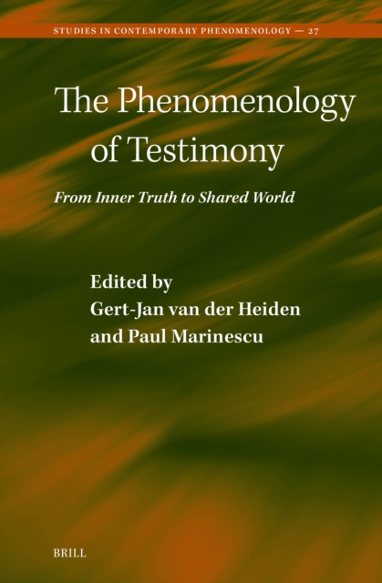Phenomenology of Testimony