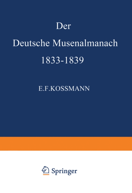 Der Deutsche Musenalmanach 1833–1839