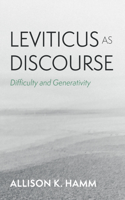 Leviticus as Discourse