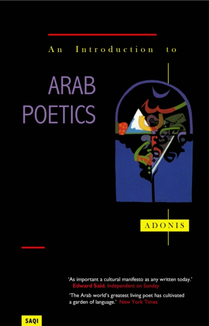 Introduction to Arab Poetics