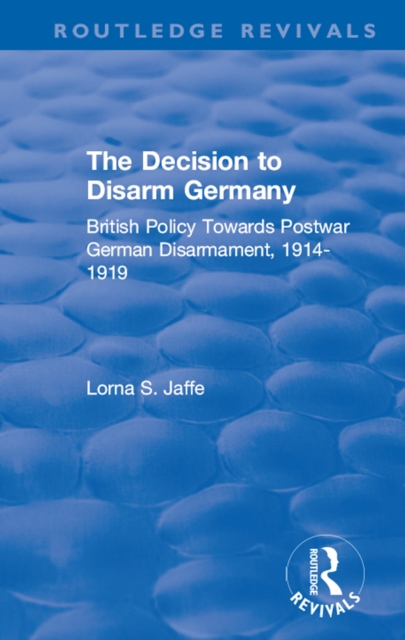 Decision to Disarm Germany
