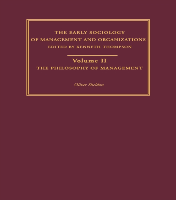Philosophy of Management