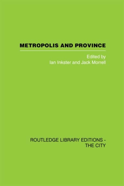 Metropolis and Province