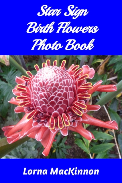 Star Sign Birth Flowers Photo Book