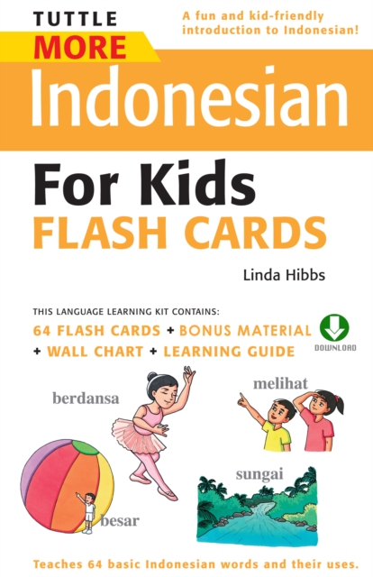 Tuttle More Indonesian for Kids Flash Cards