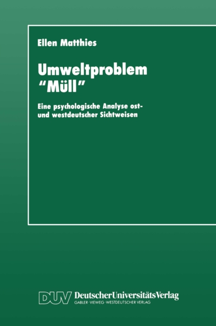 Umweltproblem „Müll“