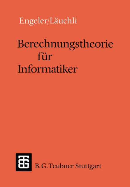 Berechnungstheorie für Informatiker
