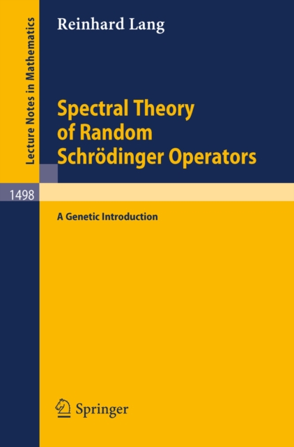 Spectral Theory of Random Schrodinger Operators
