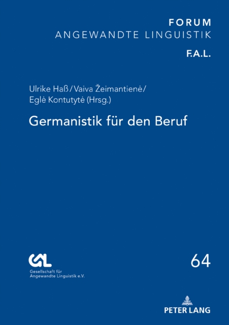 Germanistik fuer den Beruf