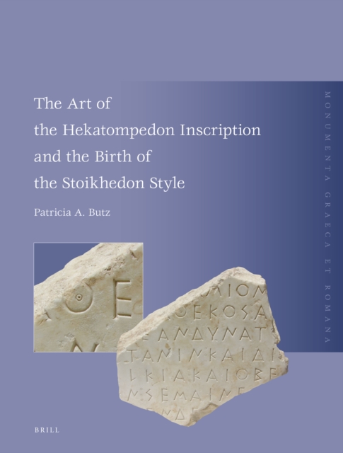 Art of the Hekatompedon Inscription and the Birth of the Stoichedon Style
