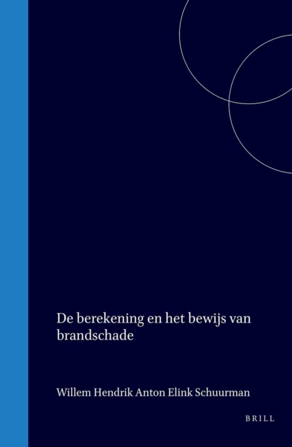 De berekening en het bewijs van brandschade