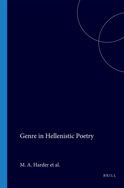 Genre in Hellenistic Poetry