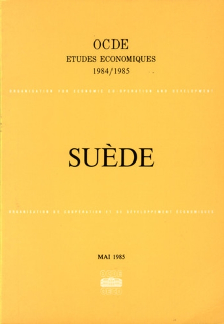 Etudes economiques de l'OCDE : Suede 1985