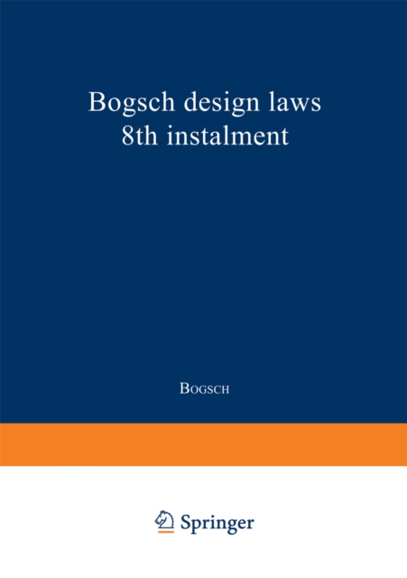 Bogsch design laws 8th instalment