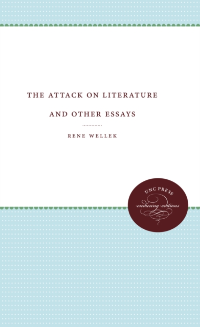 Attack on Literature and Other Essays