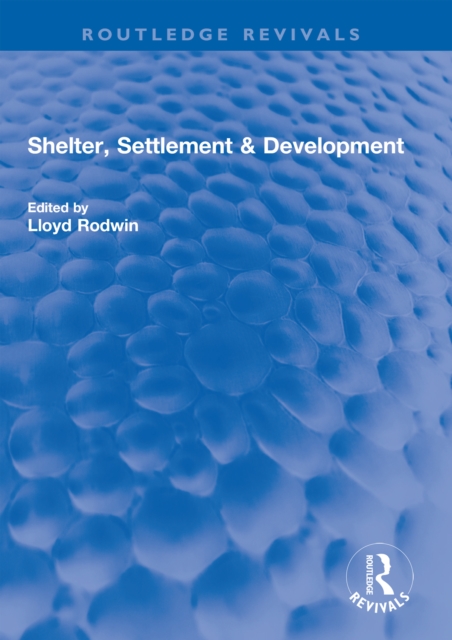 Shelter, Settlement & Development
