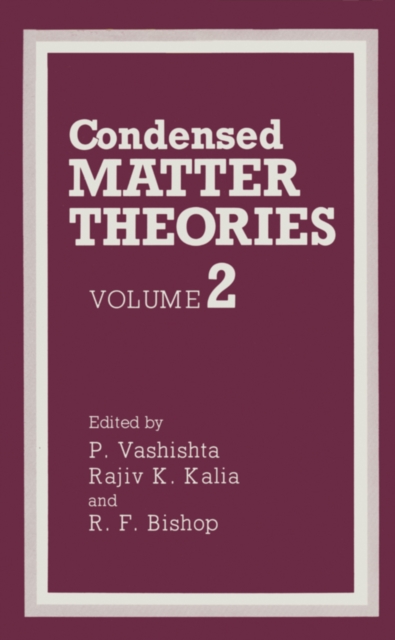 Condensed Matter Theories