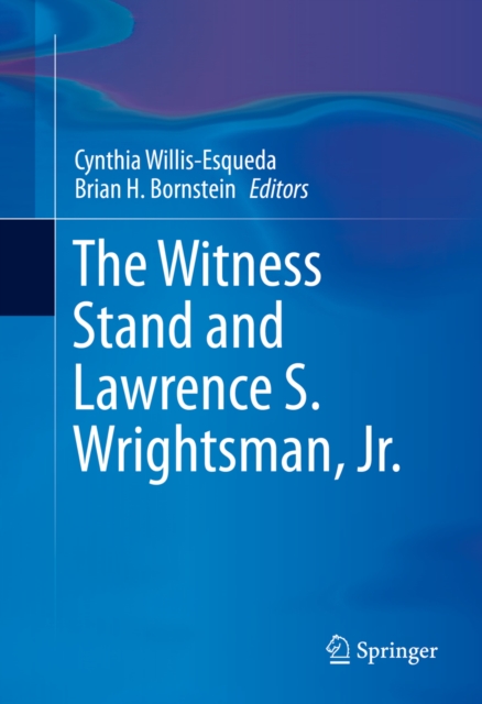 Witness Stand and Lawrence S. Wrightsman, Jr.