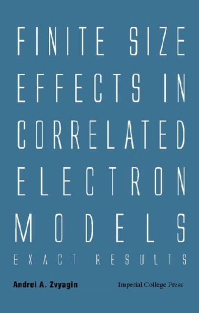 Finite Size Effects In Correlated Electron Models: Exact Results