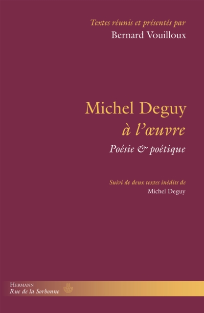 Michel Deguy à l'œuvre