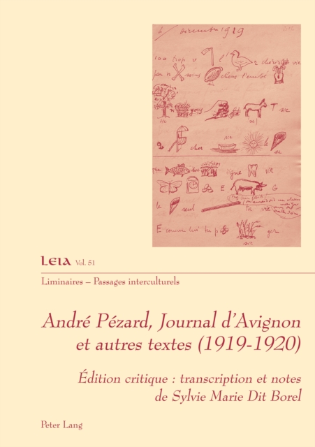 André Pézard, Journal d’Avignon et autres textes (1919-1920)