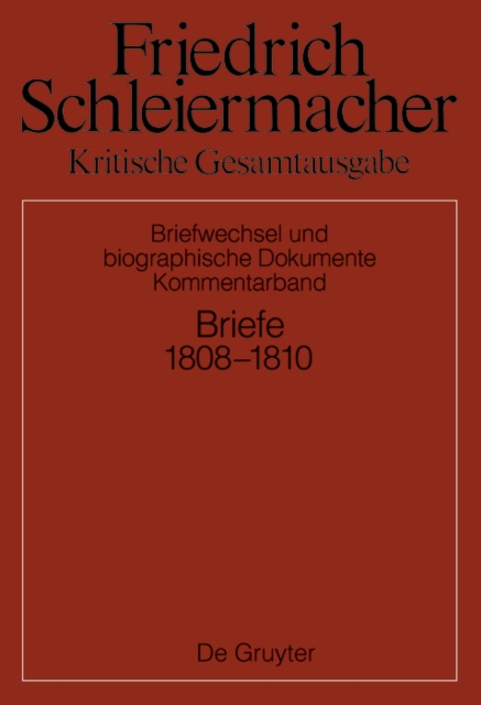 Briefwechsel 1808-1810