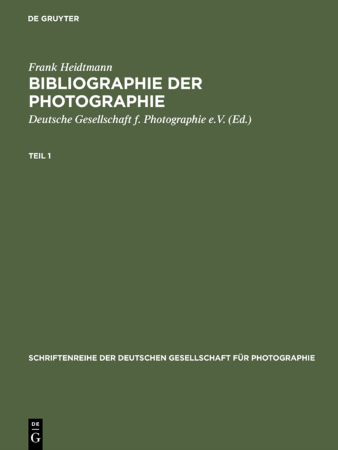 Bibliographie der Photographie
