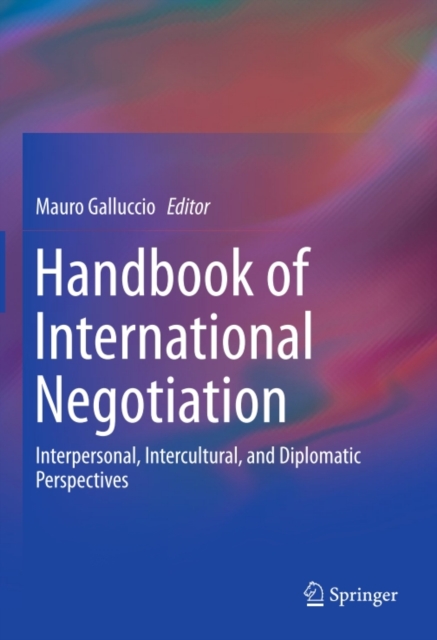 Handbook of International Negotiation