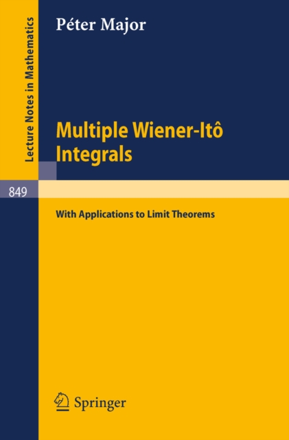 Multiple Wiener-Ito Integrals