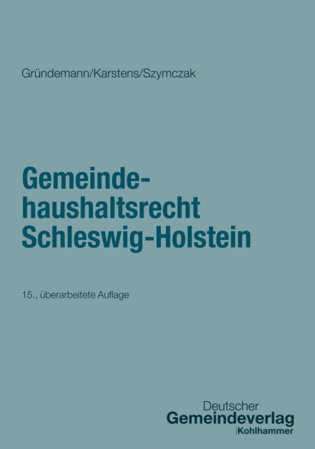 Gemeindehaushaltsrecht Schleswig-Holstein