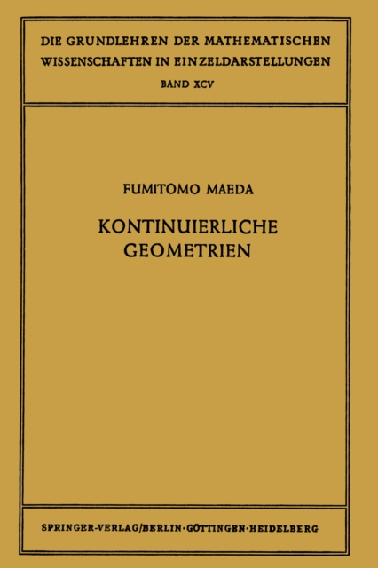 Kontinuierliche Geometrien