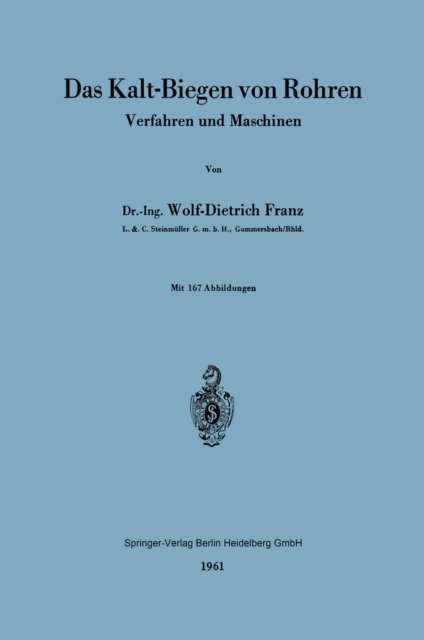 Das Kalt-Biegen von Rohren