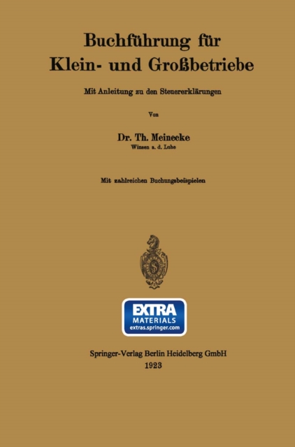 Buchführung für Klein- und Großbetriebe