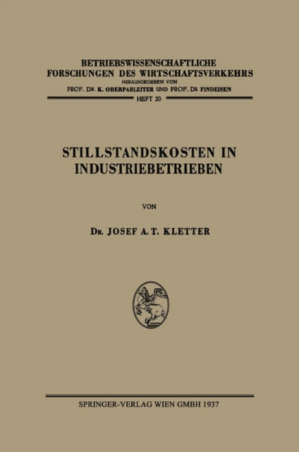 Stillstandskosten in Industriebetrieben