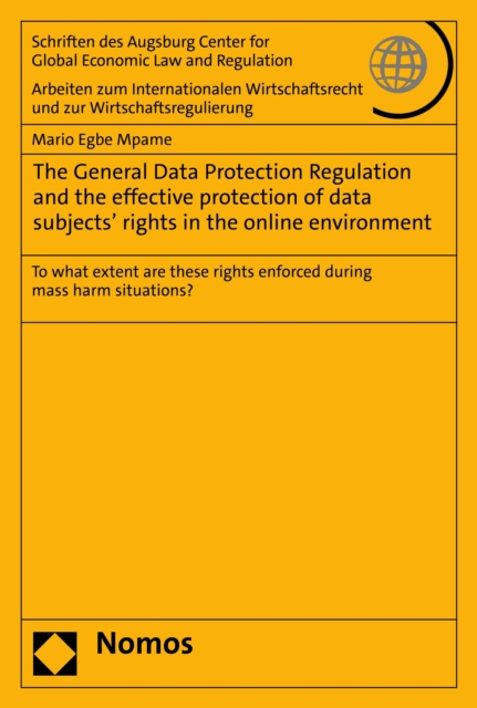 General Data Protection Regulation and the effective protection of data subjects' rights in the online environment
