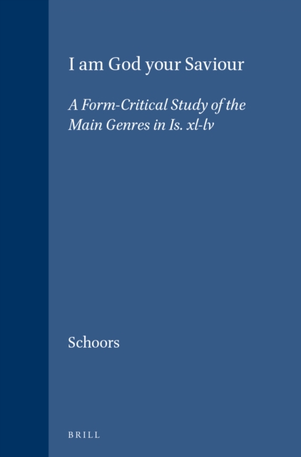 I am God your Saviour