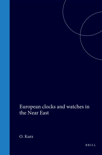 European clocks and watches in the Near East