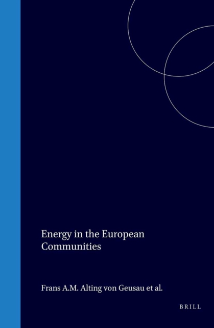 Energy in the European Communities