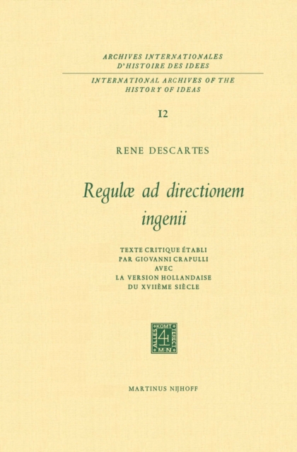 Regulae ad Directionem IngenII
