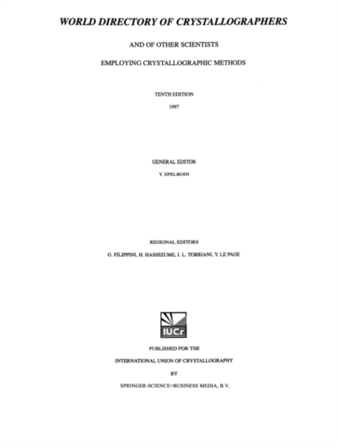 World Directory of Crystallographers