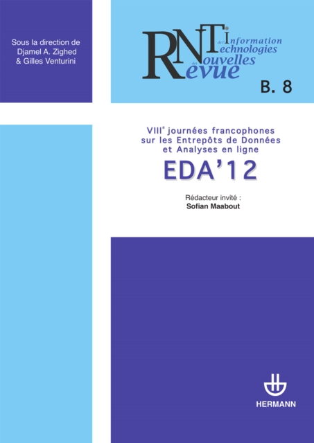 Revue des nouvelles technologies de l'information, n° B-8 EDA'12