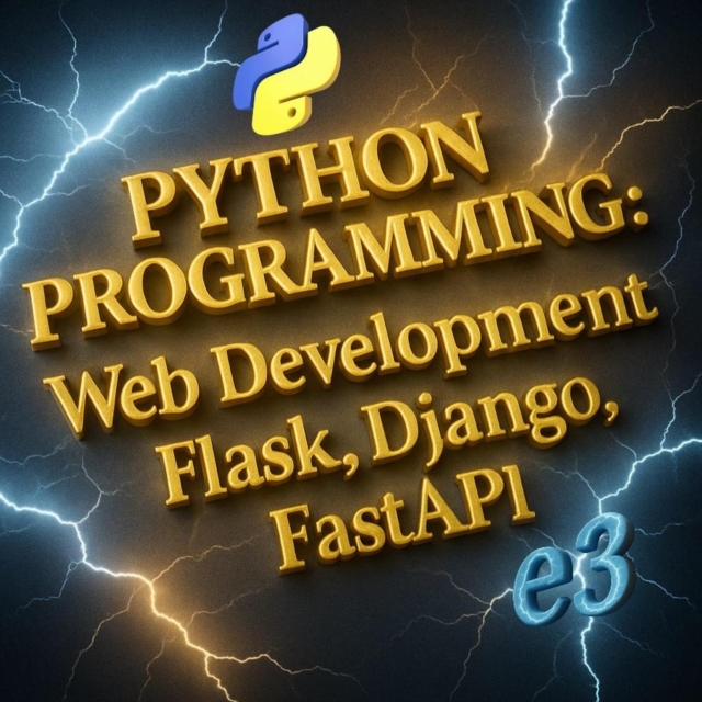 Python Programming : Web Development, Flask, Django, FastAPI