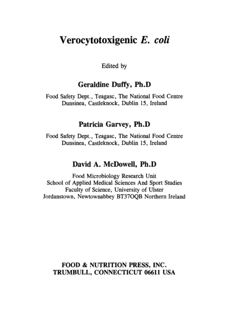 Verocytotoxigenic E. Coli