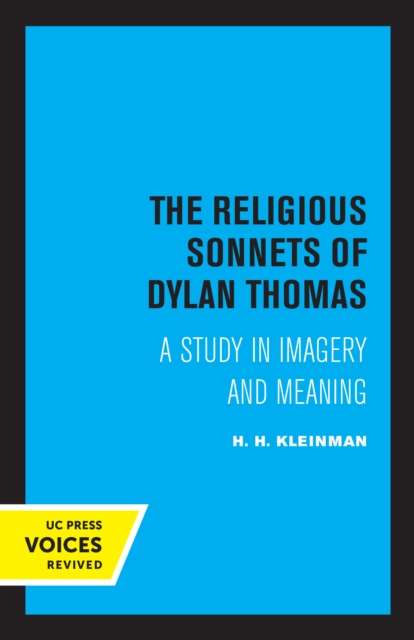 Religious Sonnets of Dylan Thomas