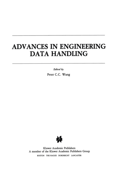 Advances in Engineering Data Handling