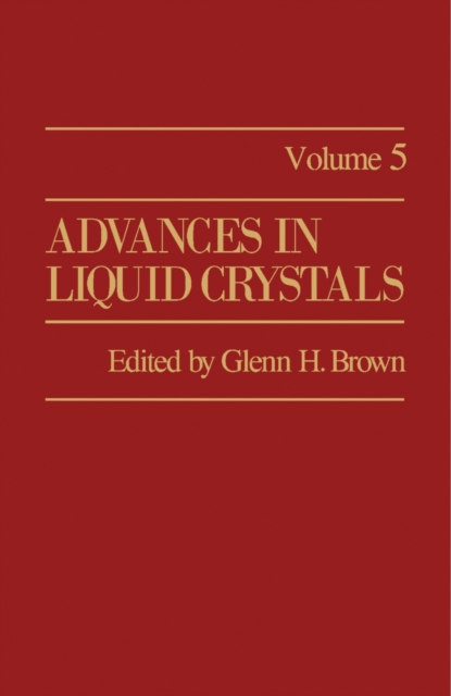 Advances in Liquid Crystals