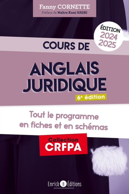 Cours d'anglais juridique 2024-2025
